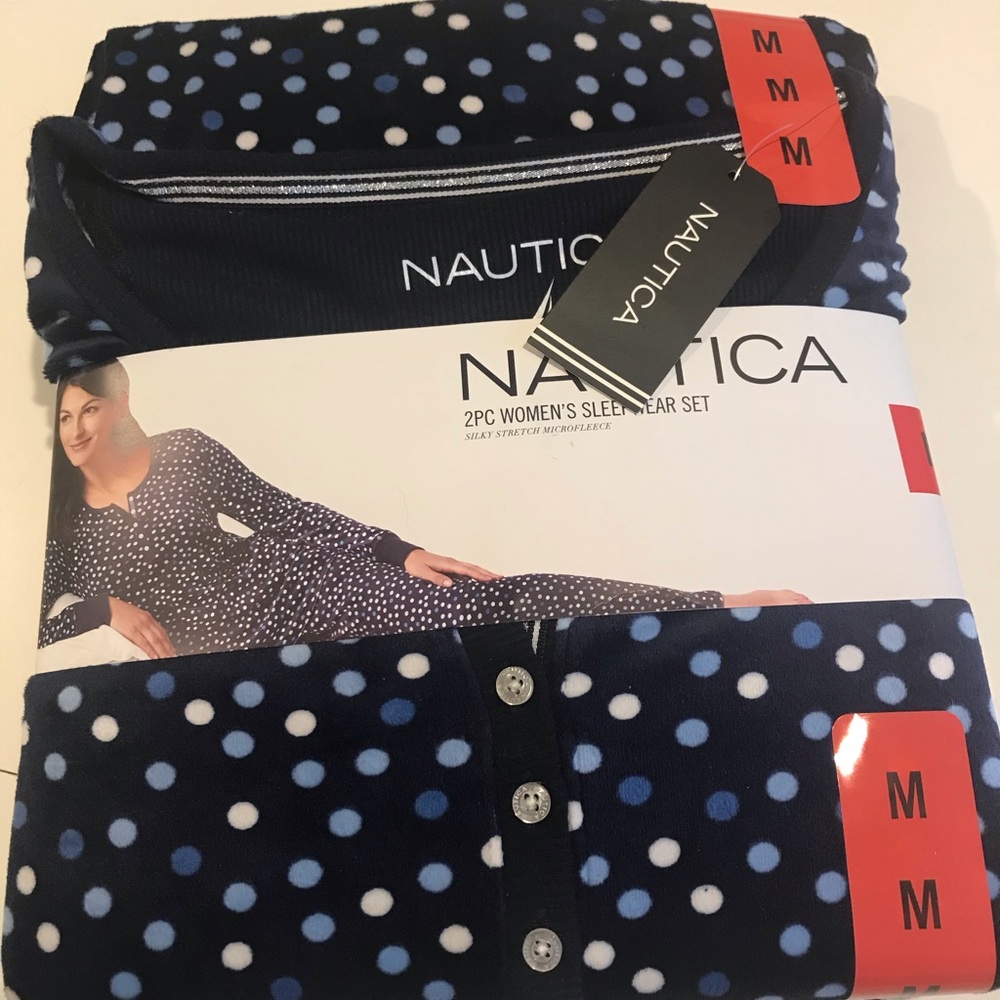 NAUTICA 2-Piece Microfleece Sleepwear Set